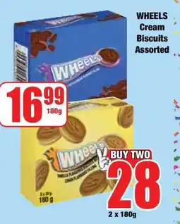 Boxer WHEELS Cream Biscuits Assorted offer