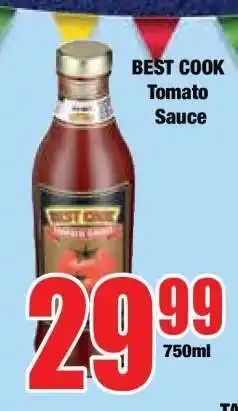 Boxer BEST COOK Tomato Sauce offer
