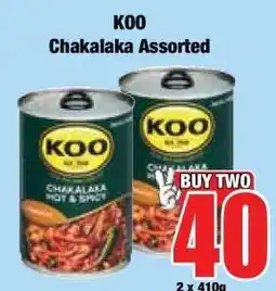 Boxer KOO Chakalaka Assorted offer