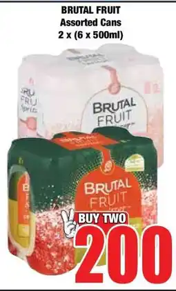 Boxer BRUTAL FRUIT Assorted Cans offer