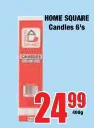 Boxer HOME SQUARE Candles 6's offer