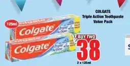 Boxer Colgate Triple Action Toothpaste Value Pack offer