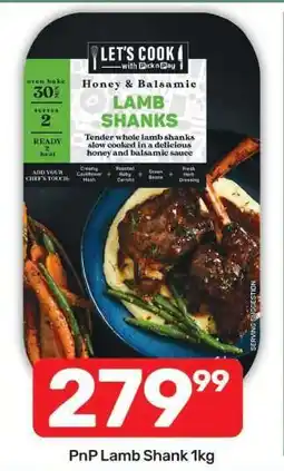 Pick n Pay PnP Lamb Shank 1kg offer