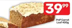 Pick n Pay PnP Carrot Loaf 400g offer