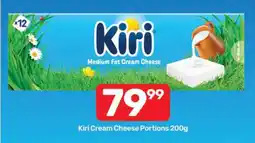 Pick n Pay Kiri Cream Cheese Portions 200g offer