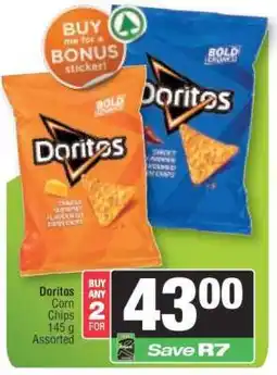 Spar DORITOS CORN CHIPS offer