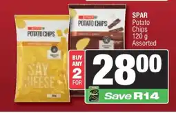 Spar SPAR Potato Chips offer