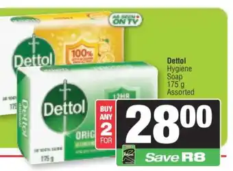 Spar Dettol Hygiene Soap offer