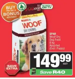 Spar SPAR Woof Dry Dog Food offer