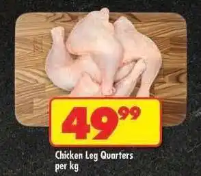 Shoprite CHICKEN LEG QUARTERS per kg offer