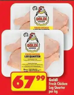 Shoprite Goldi Fresh Chicken Leg Quarter per kg offer