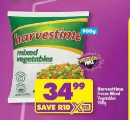 Shoprite Harvesttime Frozen Mixed Vegetables 900g offer