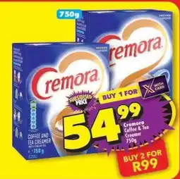 Shoprite Cremora Coffee & Tea Creamer 750g offer