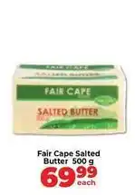 Food Lover's Market Fair cape - salted butter offer