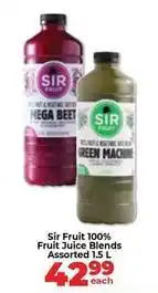 Food Lover's Market 100% fruit juice blends offer