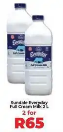 Food Lover's Market Everyday - full cream milk 2 l offer