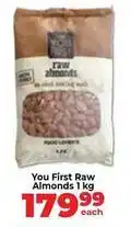 Food Lover's Market Raw almonds offer