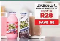 Food Lover's Market Steri stumpie - iced coffee or flavoured milk offer