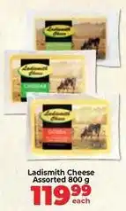 Food Lover's Market Ladismith - cheese offer