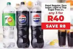 Food Lover's Market Pepsi - pepsi regular, zero sugar, light or 7up sugar free offer