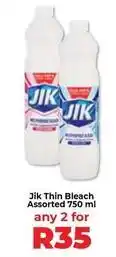 Food Lover's Market Jik - thin bleach offer