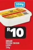 Usave Frozen - frozen chicken livers offer