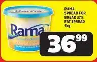 Usave Rama - spread for bread 37% fat spread offer