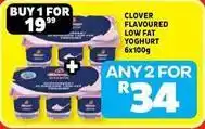 Usave Clover - flavoured low fat yoghurt offer