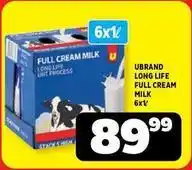 Usave Full cream milk offer