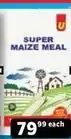 Usave Super maize meal offer