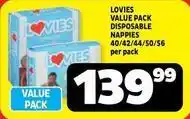 Usave Lovies - disposable napppies offer