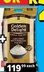 Golden delight - long grain white parboiled thai rice