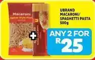 Usave Macaroni/ spaghetti pasta offer