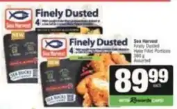 SuperSpar Sea harvest - finely dusted hake fillet portions offer