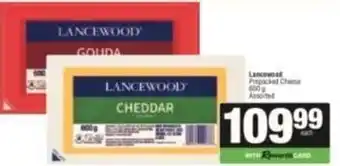 Lancewood - prepacked cheese