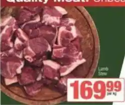 SuperSpar Lamb stew offer