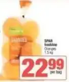 SuperSpar Spar - oranges offer