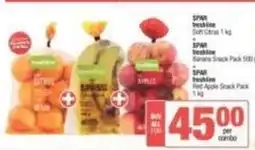 SuperSpar Spar - soft citrus, bananas, red apple offer