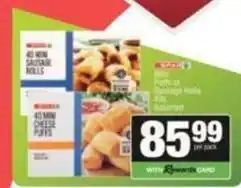 SuperSpar Spar - mini puffs or sausage rolls offer