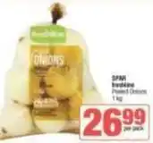 SuperSpar Spar - peeled onions offer