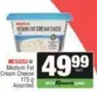 SuperSpar Spar - medium fat cream cheese offer