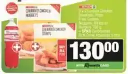 SuperSpar Spar - crumbed chicken nuggets, strips & carbonated soft drink offer