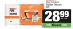 SuperSpar Pure rooibos tagless teabags offer