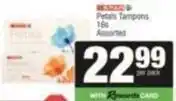 SuperSpar Spar - petals tampons offer