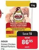 Makro Goldi - frozen chicken mixed portions offer