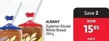 Makro Albany - superior sliced white bread offer