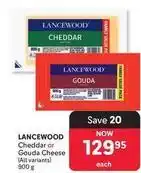 Makro Lancewood - cheddar or gouda cheese offer