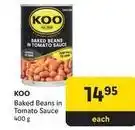 Makro Koo - baked beans in tomato sauce offer