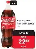 Makro Coca cola - soft drink bottle offer