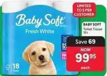 Makro Baby soft - toilet tissue 18's offer